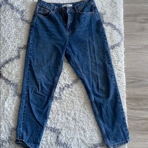 TopShop Mom Moto jeans